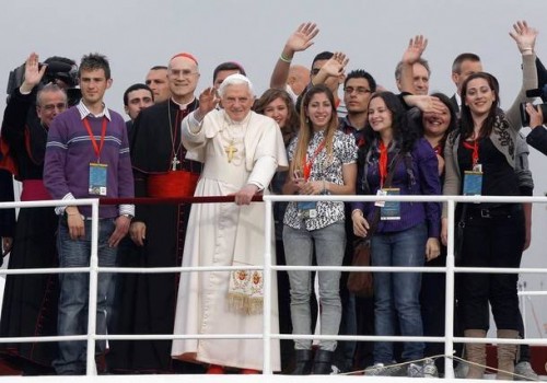 Bento XVI e os jovens