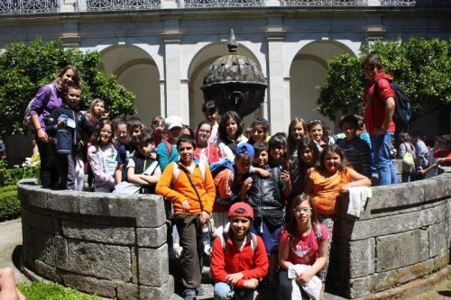 Uma das turmas do Agrupamento de Escolas de Vagos