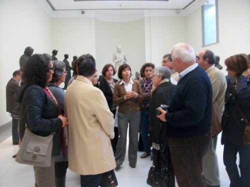 No Museu Soares dos Reis